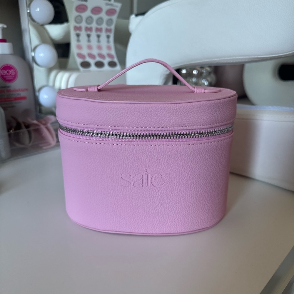 Saie Mini Vanity Case Light Pink